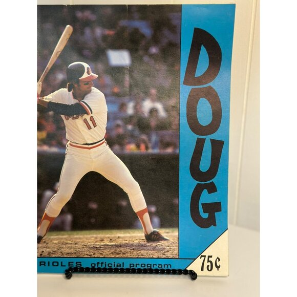 VTG 1979 Baltimore Orioles Official Program | Doug DeCinces Cover | World Series - Picture 3 of 4